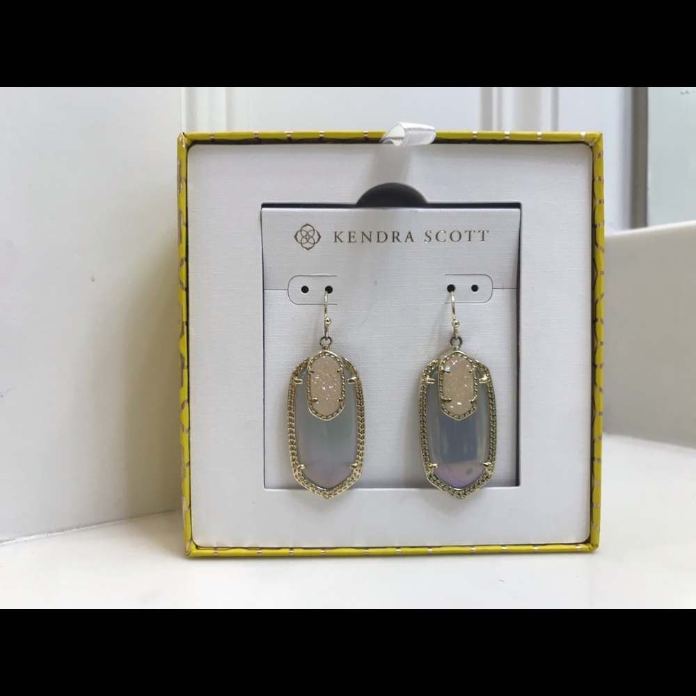 Retired Kendra Scott double stone Emmy Earrings